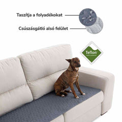 Sofazip Teflon® matracvédő kanapéhoz, vízlepergető, ragadásmentes, piros színben