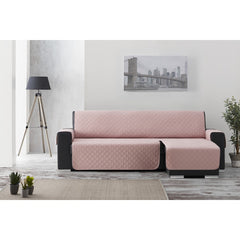 Sofazip matracolt sarokkanapé huzat rózsaszínben, balra/jobbra kialakítással
