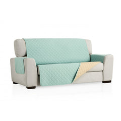 Sofazip párnázott kanapéhuzat 1-2-3-4-5 üléseshez, kétoldalúan használható mentaszínű-bézs színben