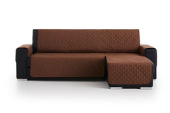 Sofazip matracolt sarokkanapé huzat barna színben, balra/jobbra kialakítással