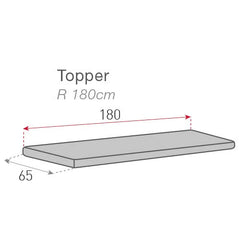 Sofazip Teflon® matracvédő kanapéhoz, vízlepergető, ragadásmentes, piros színben