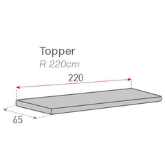 Sofazip Teflon® matracvédő kanapéhoz, vízlepergető, ragadásmentes, mentaszínben